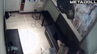 Korean otaku couple groping each other