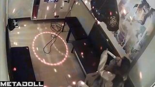 Korean otaku couple groping each other