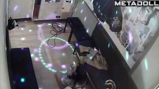 Korean otaku couple groping each other