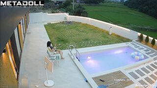 Cute Korean girl gets fucked in the pool