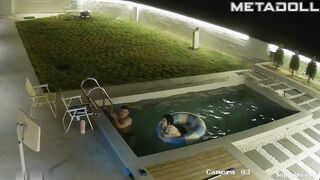 Cute Korean girl gets fucked in the pool