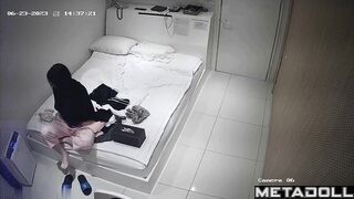Young Korean girls changing clothes