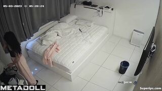 Young Korean girls changing clothes