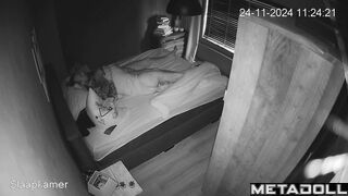 Mature German couple fucks in their bed