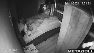 Mature German couple fucks in their bed