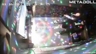 Gorgeous Korean girl in a karaoke