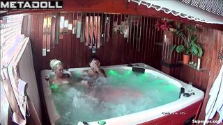 Busty German MILF gets fucked in a jacuzzi