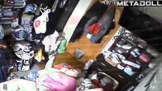 Georgeouse Dutch blonde woman is fucked to orgasm spy cam record