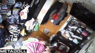Georgeouse Dutch blonde woman is fucked to orgasm spy cam record
