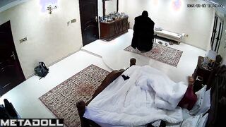 Swiss parents fuck brutally in their bed hidden cam
