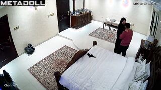 Swiss parents fuck brutally in their bed hidden cam