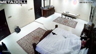 Swiss parents fuck brutally in their bed hidden cam