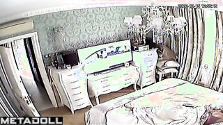 Chubby busty Finnish brunette mom masturbates while watching dancing girls porn