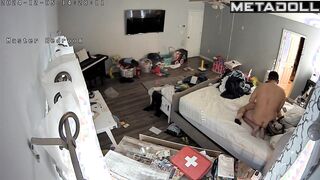 Horny Ukrainian brunette MILF gets fucked hard by her husband hidden cam