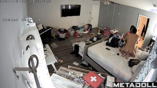 Horny Ukrainian brunette MILF gets fucked hard by her husband hidden cam