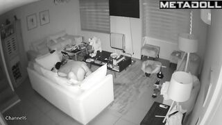New couple having sex in their bed wildly HD