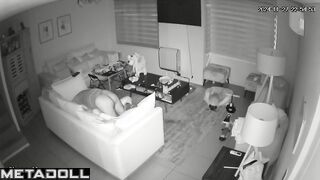New couple having sex in their bed wildly HD