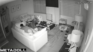 New couple having sex in their bed wildly HD