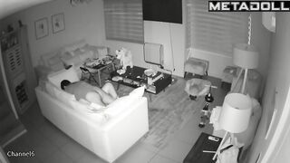 New couple having sex in their bed wildly HD