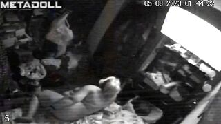 My parents fuck on the couch hidden IP cam