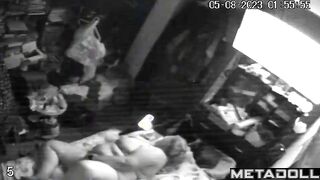My parents fuck on the couch hidden IP cam
