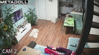 Sweet Italian brunette woman masturbates while dreaming of romantic porn