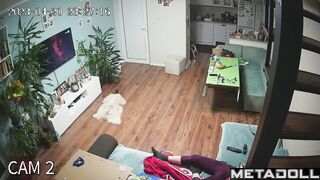 Sweet Italian brunette woman masturbates while dreaming of romantic porn