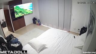 Petite Latina girl rides to orgasm