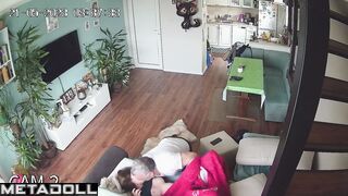 Real amateur Scottish couple fuck until they fall asleep voyeur cam