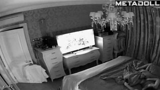 Fat brunette aunt masturbates while her friend busy real hidden cam