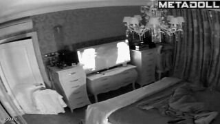 Fat brunette aunt masturbates while her friend busy real hidden cam