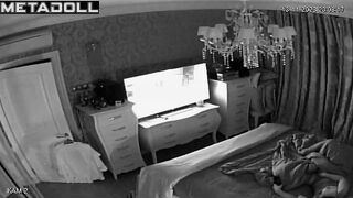 Fat brunette aunt masturbates while her friend busy real hidden cam
