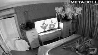 Fat brunette aunt masturbates while her friend busy real hidden cam