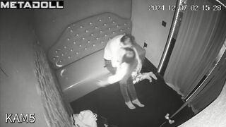Innocent British brunette mom forces her husband to fuck live