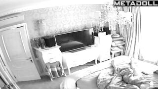 Naked brunette teacher masturbates slowly leaked video