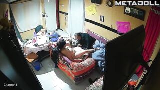 Real Spanish couple having sex in their bed wildly leaked record