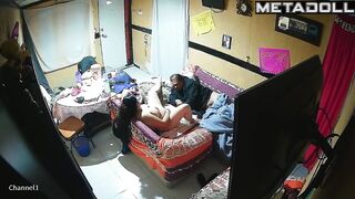 Real Spanish couple having sex in their bed wildly leaked record