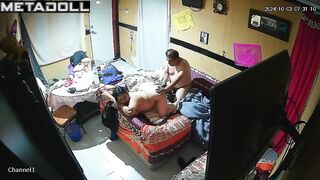 Real Spanish couple having sex in their bed wildly leaked record