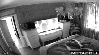 Naughty naked Ukrainian brunette MILF masturbates while thinking about mesmerize porn