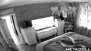 Naughty naked Ukrainian brunette MILF masturbates while thinking about mesmerize porn