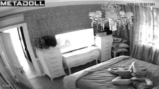 Naughty naked Ukrainian brunette MILF masturbates while thinking about mesmerize porn