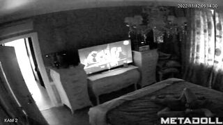 Naughty naked Ukrainian brunette MILF masturbates while thinking about mesmerize porn