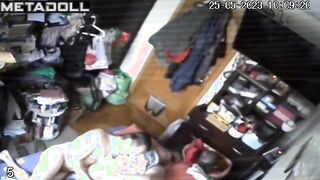 My friend's parents fuck until they fall asleep spy cam record
