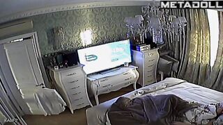 Tattooed brunette teacher rubs her vagina special for you