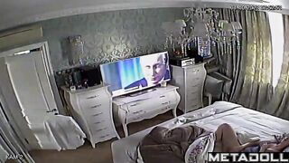 Tattooed brunette teacher rubs her vagina special for you
