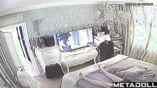 Busty brunette wife masturbates for the first time online