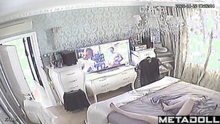 Busty brunette wife masturbates for the first time online