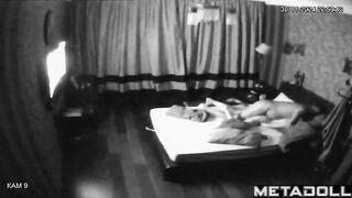 Tattooed German brunette mature wife fucks her ex-husband spy cam record