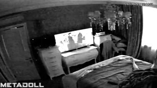 Skinny Canadian brunette babysitter fingers her pussy while thinking about small tits porn