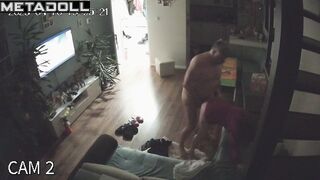 Naughty naked Swedish blonde mom gets fucked hard by her husband live stream